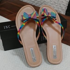 Women flip flop by INC